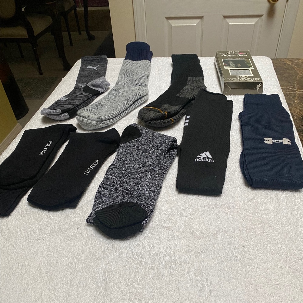 9 Pairs Men's Socks